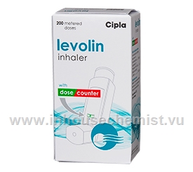 Levolin Inhaler (Levosalbutamol) 50mcg 200 Doses/Pack