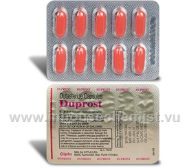 Duprost (Dutasteride 0.5mg) 10 Capsules/Strip