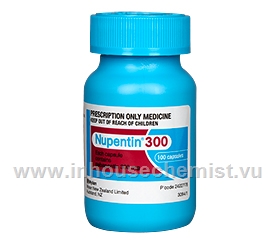 Nupentin 300 (Gabapentin) 100 Capsules/Pack