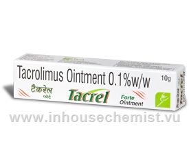 Tacrel Forte Ointment (tacrolimus 0.1%w/w) 10g/Tube