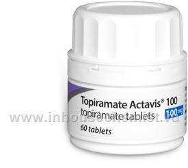 Topiramate Actavis 100mg 60 Tabs/Pack