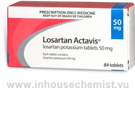 Losartan Actavis 50mg 84 Tablets/Pack