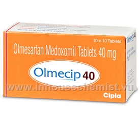 Olmecip 40mg (Olmesartan) 100 Tabs/Pack