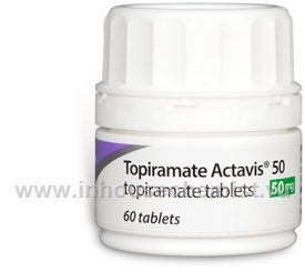 Topiramate Actavis 50mg 60 Tabs/Pack