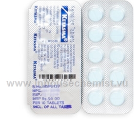 Ketasma 1mg (Ketotifen) 10 Tablets/Strip