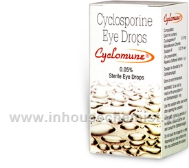 Cyclomune Eye Drops 0.05% (Cyclosporine) 3ml/Pack