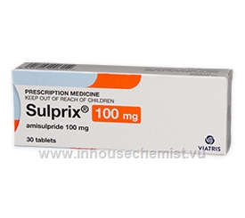 Sulprix 100mg (amisulpride) 30 Tablets/Pack