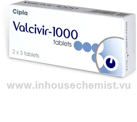 Valcivir-1000 (Valacyclovir) 1000mg 6 Tablets/Pack