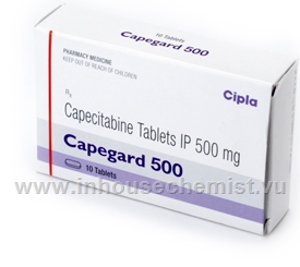 Capegard 500 (Capecitabine) 10 Tablets/Pack