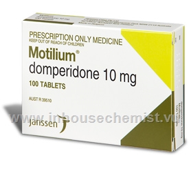 Motilium 10mg 100 Tablets/Pack