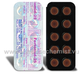 Fertomid 25mg 10 Tablets/Strip