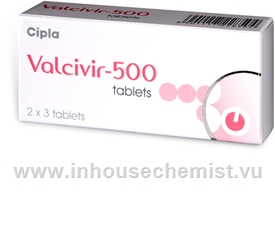 Valcivir-500 (Valacyclovir 500mg) 6 Tablets/Pack