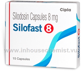 Silofast 8 (Silodosin) 8mg 15 Capsules/Pack