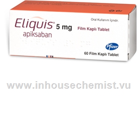Eliquis (Apixaban 5mg) 60 Tablets/Pack (Turkish)