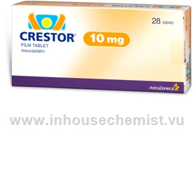 Crestor (Rosuvastatin 10mg) 28 Tablets/Pack (Turkish)