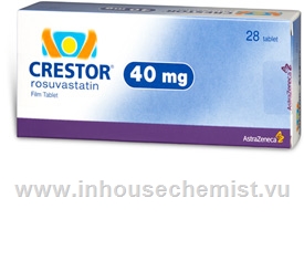 Crestor (Rosuvastatin 40mg) 28 Tablets/Pack (Turkish)