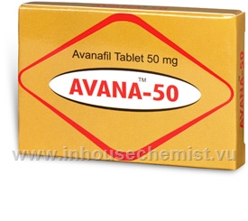 Avana (Avanafil 50mg) 4 Tablets/Pack