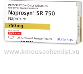 Naprosyn SR (Naproxen 750mg) 28 Tablets/Pack