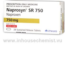 Naprosyn SR (Naproxen 750mg) 28 Tablets/Pack