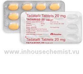Tadarise (Tadalafil 20mg) 10 Tablets/Strip
