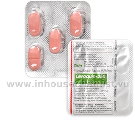 Levoquin-250 (Levofloxacin 250mg) 5 Tablets/Strip