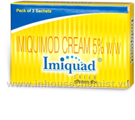 Imiquad (Imiquimod 5%) Cream 3 Sachets/Pack