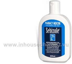 Sebizole (Ketoconazole 2%) Shampoo 200ml/Pack