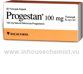Progestan (Progesterone 100mg) 30 Capsules/Pack