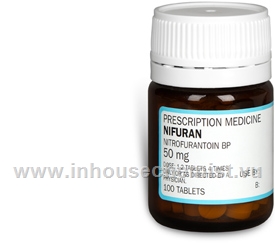 Nifuran (Nitrofurantoin 50mg) 100 Tablets/Pack