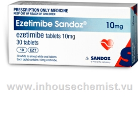 Ezetimibe (Ezetimibe 10mg) 30 Tablets/Pack
