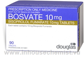 Bosvate (Bisoprolol 10mg) 90 Tablets/Pack