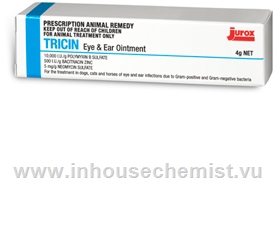 Tricin Ear & Eye Ointment 4g