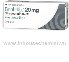 Brintellix (Vortioxetine 20mg) 28 Tablets/Pack