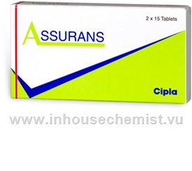 Assurans (Sildenafil Citrate 20mg) 30 Tablets/Pack