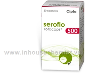 Seroflo (Fluticasone and Salmeterol 500mcg/50mcg) 30 Rotacaps/Pack