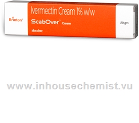 ScabOver (Ivermectin 1%) Cream 20g/Tube