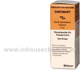 Dortimopt (Dorzolamide/Timolol 2%/0.5%) Eye Drops