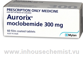 Aurorix (Moclobemide 300mg) 60 Tablets/Pack