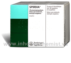 Spiriva (Tiotropium 18mcg) 30 Capsules/Pack