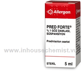 Pred Forte (Prednisolone 1%) Eye Drops 5ml (Turkish)