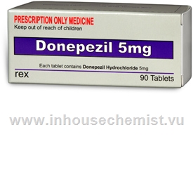 Donepezil Rex (Donepezil 5mg) 90 Tablets/Pack