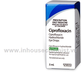 Ciprofloxacin Eye Drops 3.5mg/ml 5ml