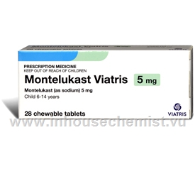 Montelukast Mylan (Montelukast 5mg) 28 Tablets/Pack