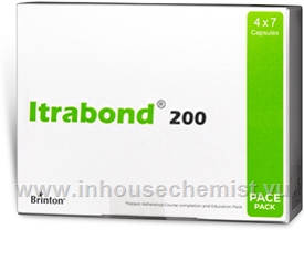 Itrabond (Itraconazole 200mg) 28 Capsules/Pack