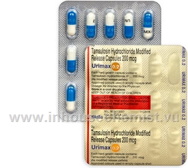 Urimax (Tamsulosin 0.2mg) 15 Capsules/Strip