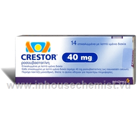 Crestor (Rosuvastatin 40mg) 14 Tablets/Pack