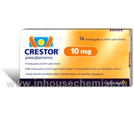 Crestor (Rosuvastatin 10mg) 14 Tablets/Pack (Turkish)
