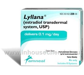 Lyllana (Estradiol 0.1mg) 8 Patches/Pack