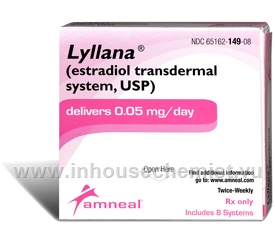 Lyllana (Estradiol 0.05mg) 8 Patches/ Pack