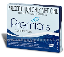 Premia 5 Continuous 28 Tablets/Pack
